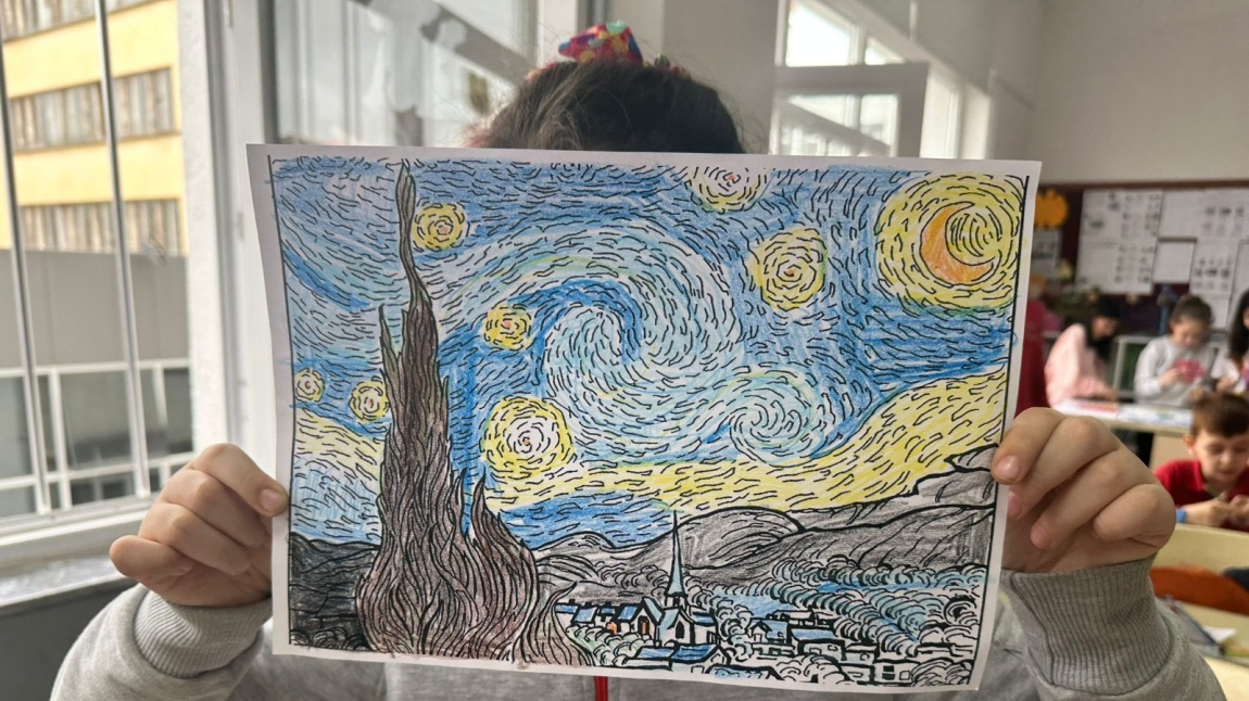 ‘’Biz küçük Van Gogh” e-Twinnig Projemiz